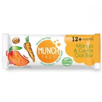 Munch Free Mango Carrot & Oat Bar - 25g x 16