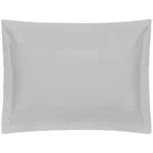 400 Thread Count Egyptian Cotton Oxford Pillowcase (m) (Platinum) - Platinum - Belledorm