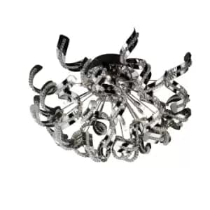 Esme Ceiling 20 Light G4 Polished Chrome/Crystal, NOT LED/CFL Compatible