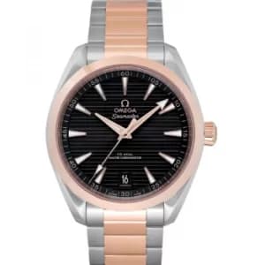 Seamaster Aqua Terra 150M Co-Axial Master Chronometer 41mm Automatic Grey Dial Gold Mens Watch