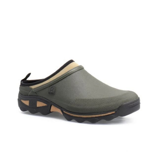 Rouchette Mens Clean Land Clogs - Khaki