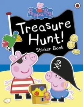 Peppa Pig Treasure Hunt Sticker Book Paperback