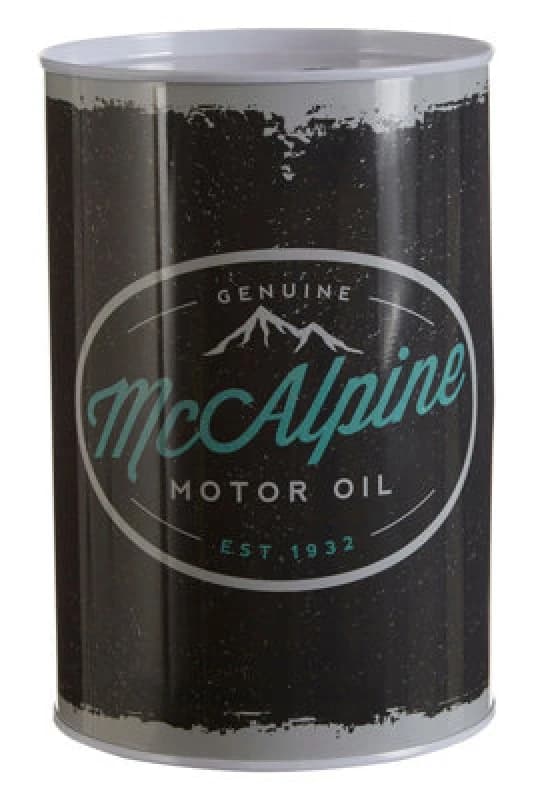 Premier Housewares Hot Rod Large Money Tin Black