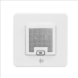 KnightsBridge Screwless 3W RMS Bluetooth Speaker Outlet - Matt White