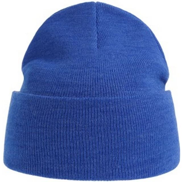 Atlantis Atlantis Men Pure Beanie in Blue Blue One Size Male 5063107615169