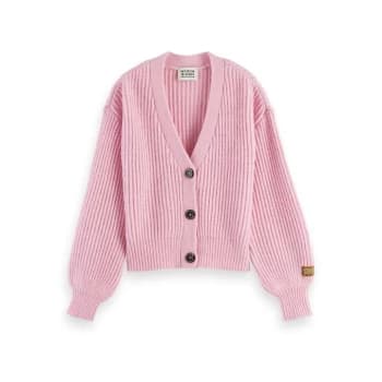 Scotch and Soda Boxy Cardigan - Pink