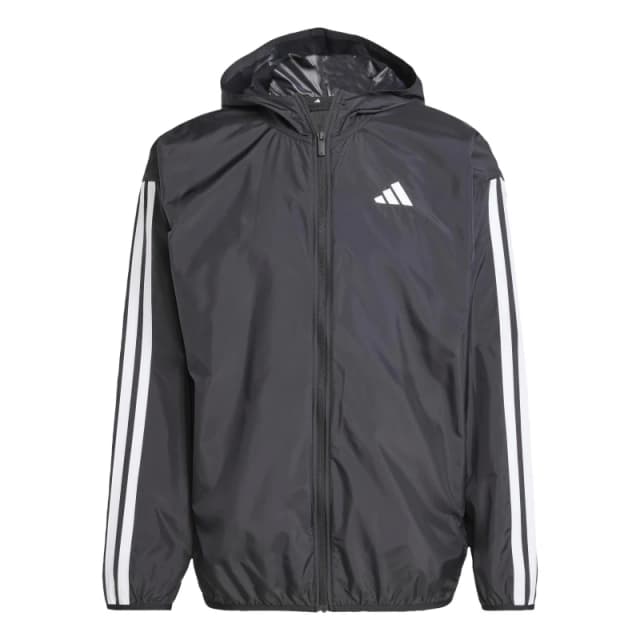 adidas Essentials 3-Stripes Windbreaker mens in Black