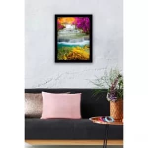 SC0158 Multicolor Decorative Framed MDF Painting