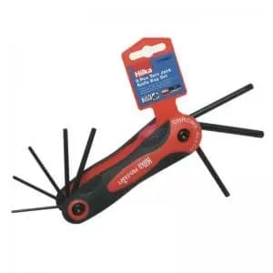 Hilka 8 Piece Tork Folding Hexagon Key Set T9-T40 21150801