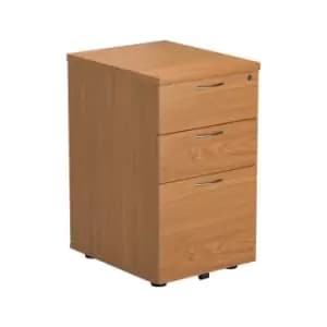 3 Drawer Under Desk Pedestal - Nova Oak