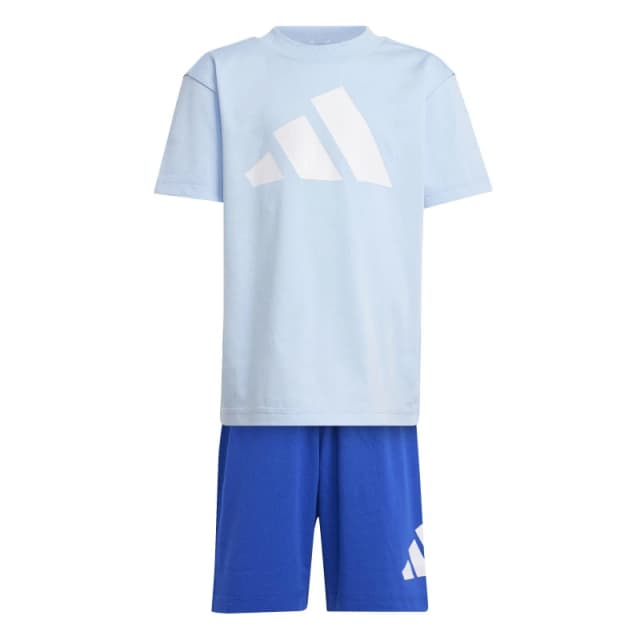 adidas Essentials T-Shirt Set Infants - Blue Blue 5 - 6 Years