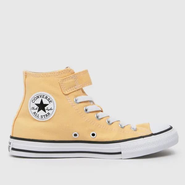 Converse yellow all star hi 1v Junior trainers Yellow UK 13