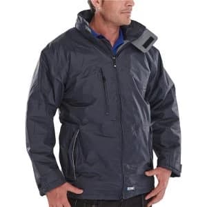 Bdri Weatherproof XXXXL Jacket Navy Blue