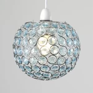 Small Ducy Pendant Shade in Teal