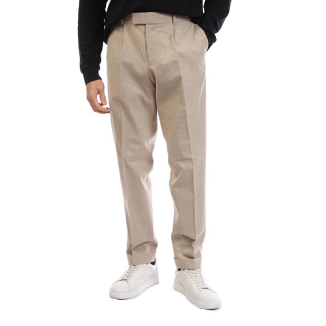 Boss Mens P Genius Straight Leg Trousers Open White male 40