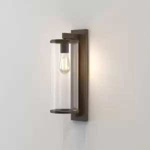 Pimlico Flush Wall Lantern Bronze IP23, E27
