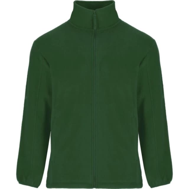 ROLY ROLY Men Artic Full Zip Fleece Jacket in Bottle Green Size: Small Bottle Green S Male 5063470577613