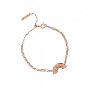 Olivia Burton Womens Rainbow Bracelet - Rose Gold
