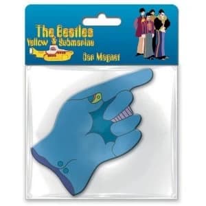 The Beatles - Yellow Submarine Flying Glove Rubber Magnet