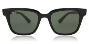 Ray-Ban Womens Classic Square Frame Sunglasses - Black