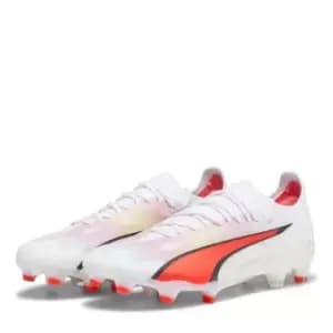 Puma Ultra Ultimates.1 Womens Firm Ground Football Boots - White