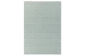 Overlap Diamond Rug Duck Egg 160 x 230cm