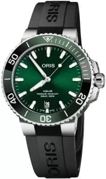 Oris Watch Aquis Date - Green