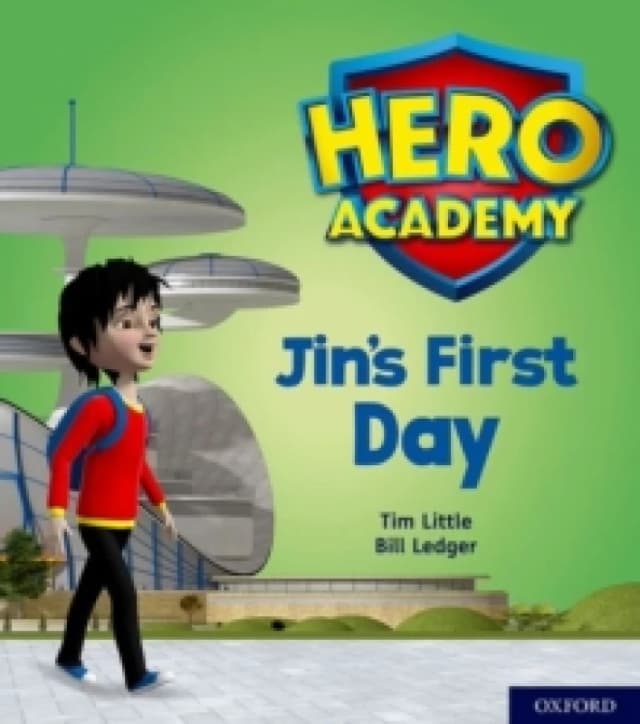 Tim Little Hero Academy: Oxford Level 1, Lilac Book Band: Jin's First Day Book Multi unisex