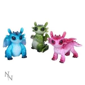 Tiny Dragons Set Of 3 Figurines