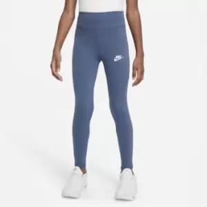 Nike Fav Leggings Junior Girls - Blue