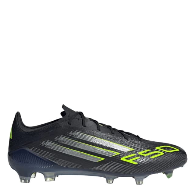 adidas F50 Elite Adults Firm Ground Football Boots Black/Lemon male 11.5(46.7)