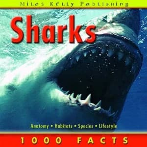 1000 Facts on Sharks by Anna Claybourne and Trevor Day Paperback