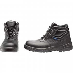 Draper Mens Chukka Style Safety Boots Black Size 10