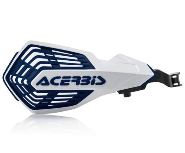 0024297.879 - Acerbis K-Future Hand Guards For Husqvarna FC 250/350/450 2014-23 - White/ Blue 0024297.879