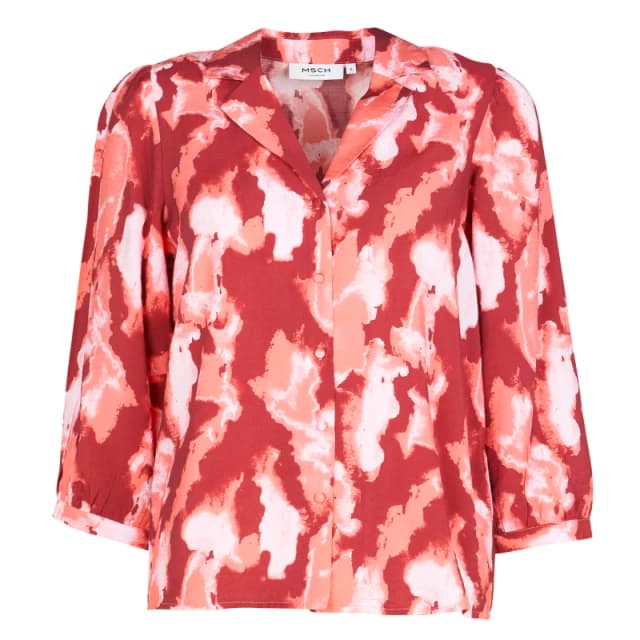 moss copenhagen Womens blouse Moss Copenhagen Magnella Ladonna AOP Rose Female M