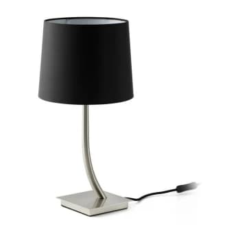 Faro REM - Table Lamp Round Tapered Black, E27