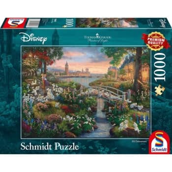Thomas Kinkade: Disney 101 Dalmatian (2021 Edition) - 1000 Pieces