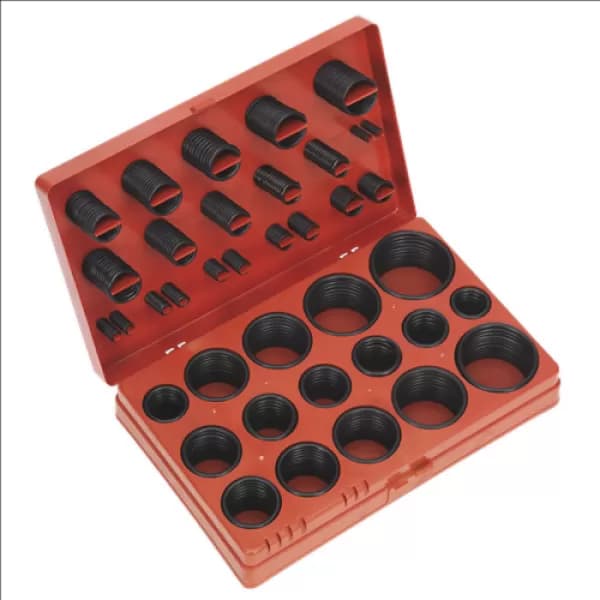 Genuine SEALEY BOR419 Rubber O-Ring Assortment 419pc - Metric
