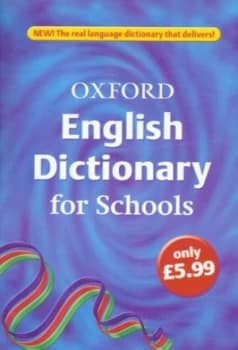 Oxford English Dictionary for Schools by R. E Allen Paperback