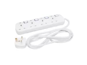 Power Master 341158 Switched Extension Lead 4-Way 2m