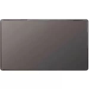 Bg Electrical - bg FBN95-01 bg Black Nickel 2 Gang Blanking Plate - Black