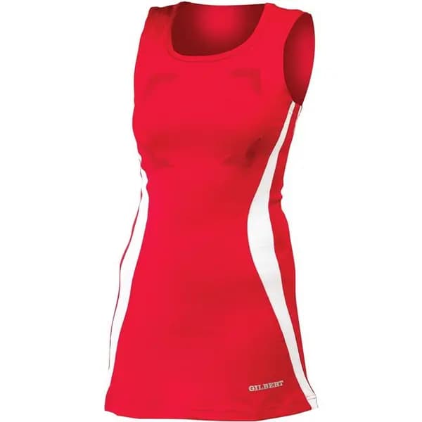 Gilbert Eclipse Netball Dress Womens - Red 12