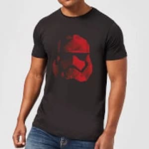 Star Wars Jedi Cubist Trooper Helmet Black T-Shirt - Black - M
