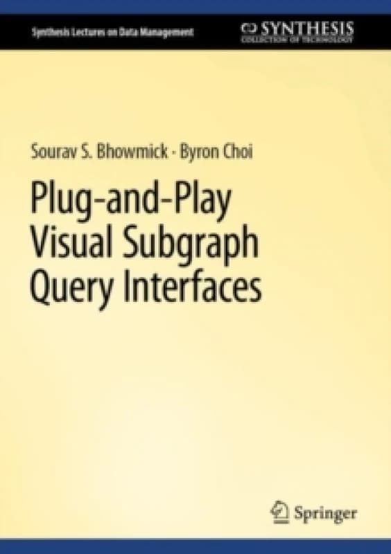 Plug-and-Play Visual Subgraph Query Interfaces Hardback