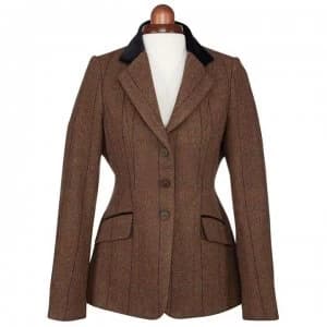 Shires Aubrion Saratoga Junior Jacket - Brown Herring