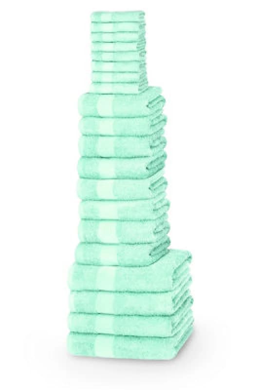 Rapport Home W500 Pure Cotton Face Towel Mint
