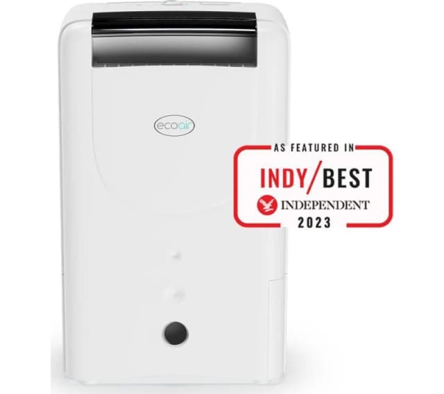 ECOAIR DD1 Simple MK3 Desiccant Dehumidifier - White 5051462013386