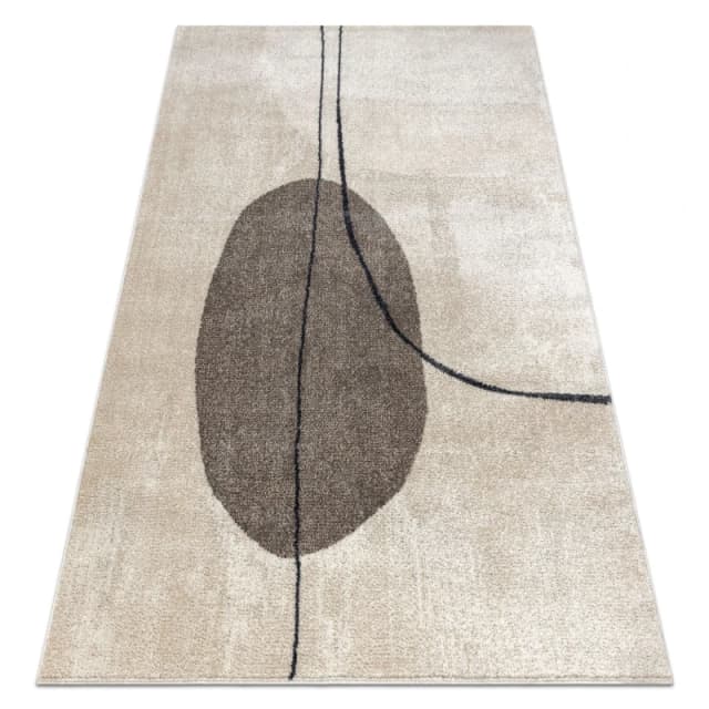 RugsX Carpet Fusion 0808 Cream / Beige - Geometric, Modern, Abstract 120X170 Cm