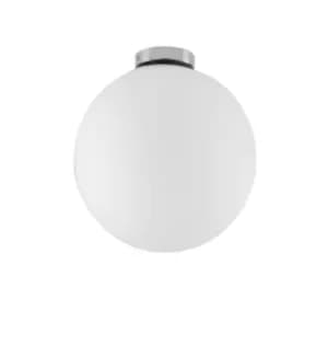 LAMPD Globe Ceiling Light White 30x32cm