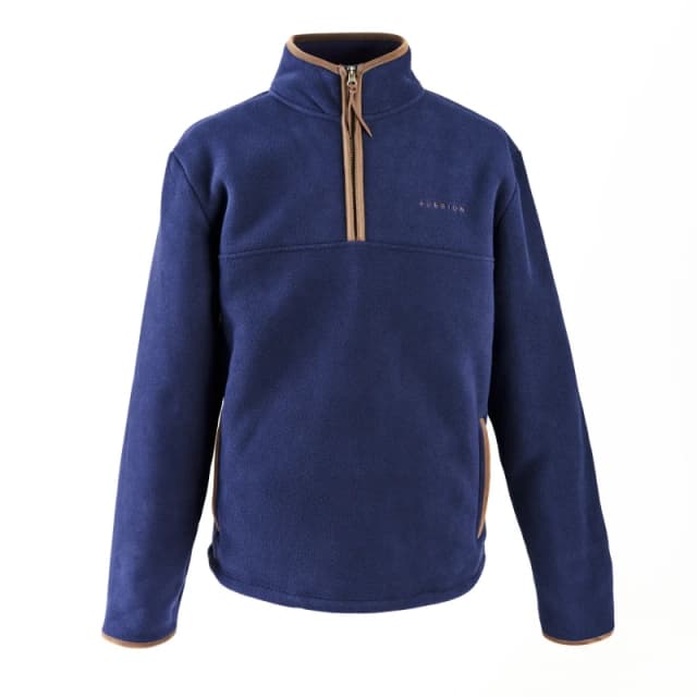 Aubrion Aubrion Men Core Half Zip Fleece Jacket in Navy Size: X-Small Navy XS Male 5063527443489